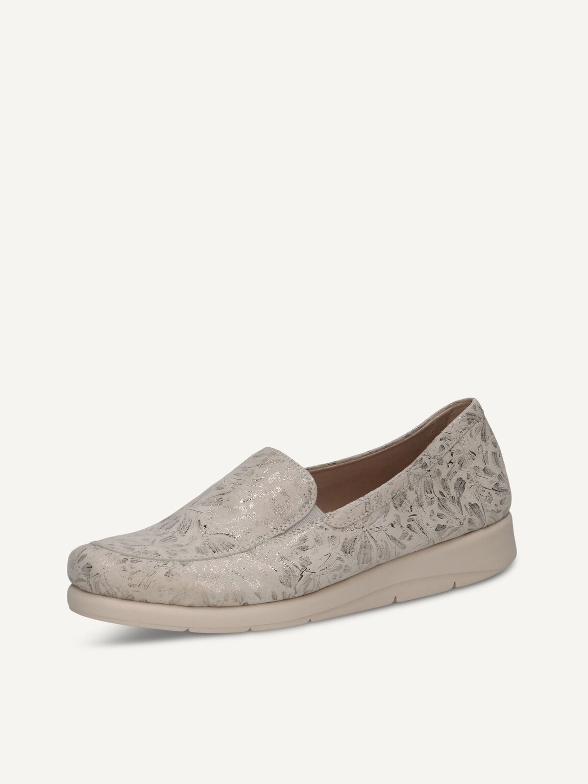 Caprice, Leather Slipper - white OFFWHITE/SILV., image 1 of 6