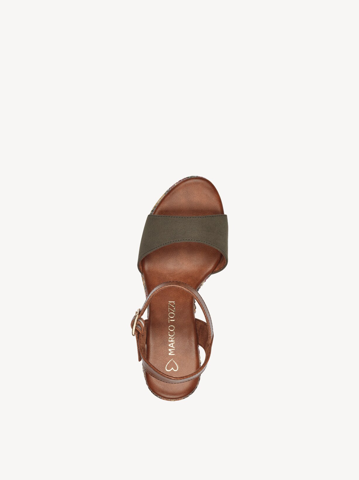 Marco Tozzi, Sandal - khaki KHAKI COMB, bild 5 av 6