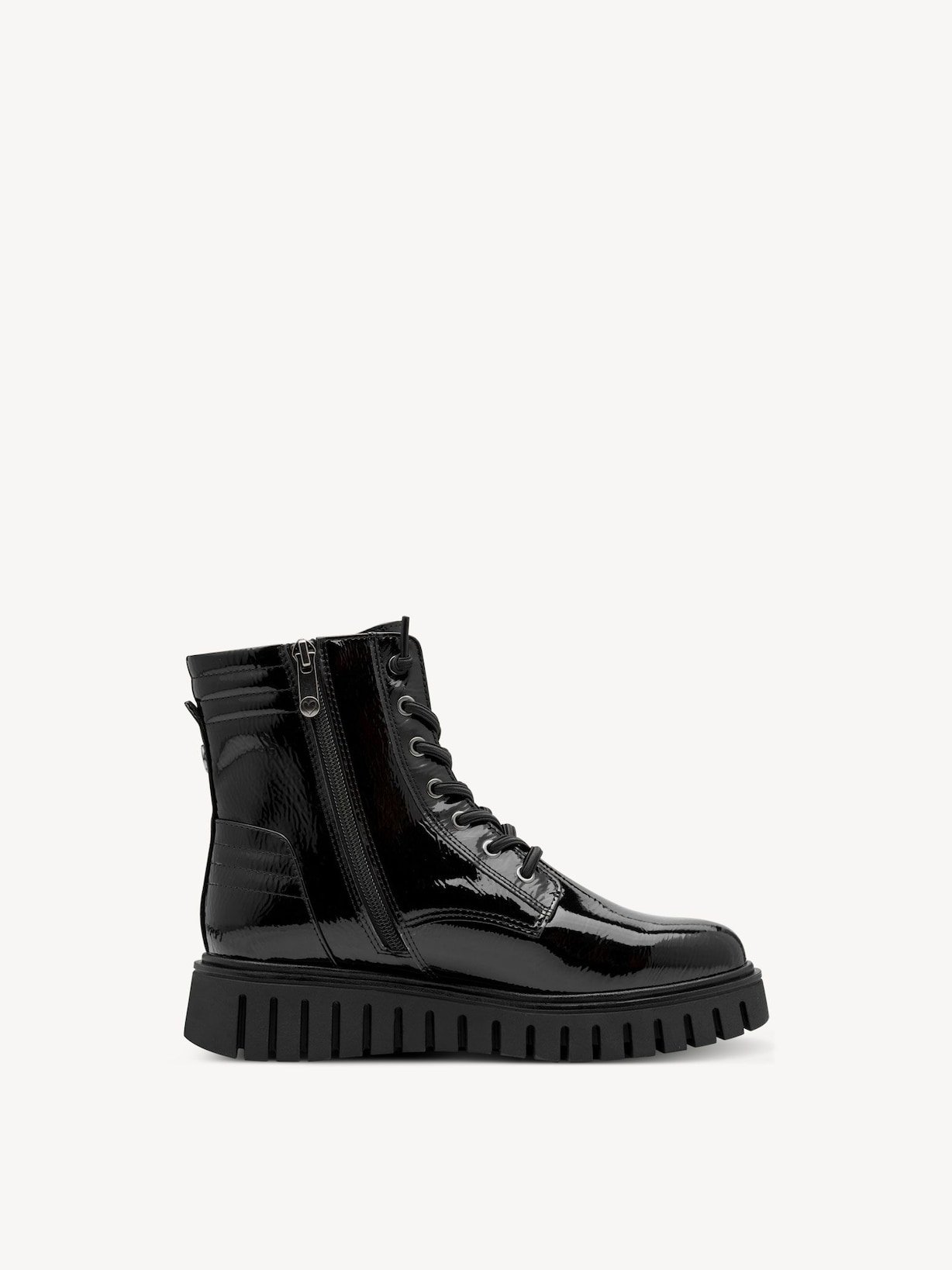 Marco Tozzi, Kotníčková obuv - černá BLACK PATENT, obrázek 6 z 6