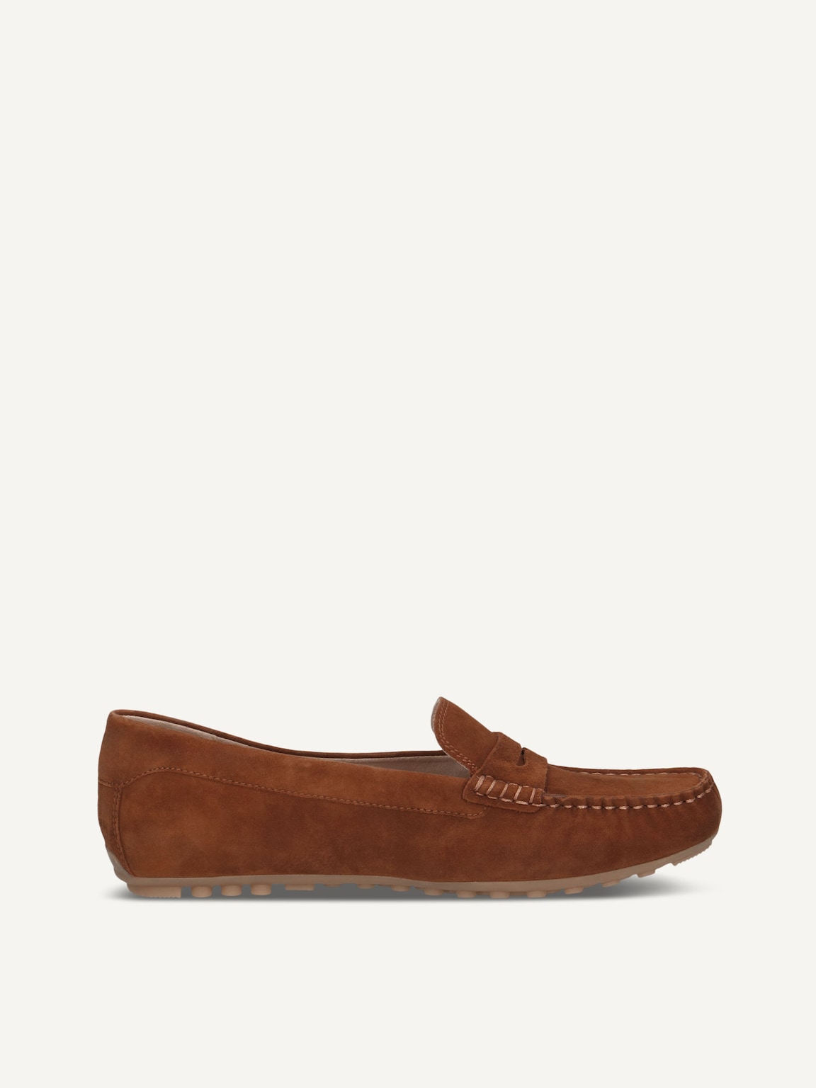 Caprice, Leather Moccasin - brown COGNAC SUEDE, image 4 of 6