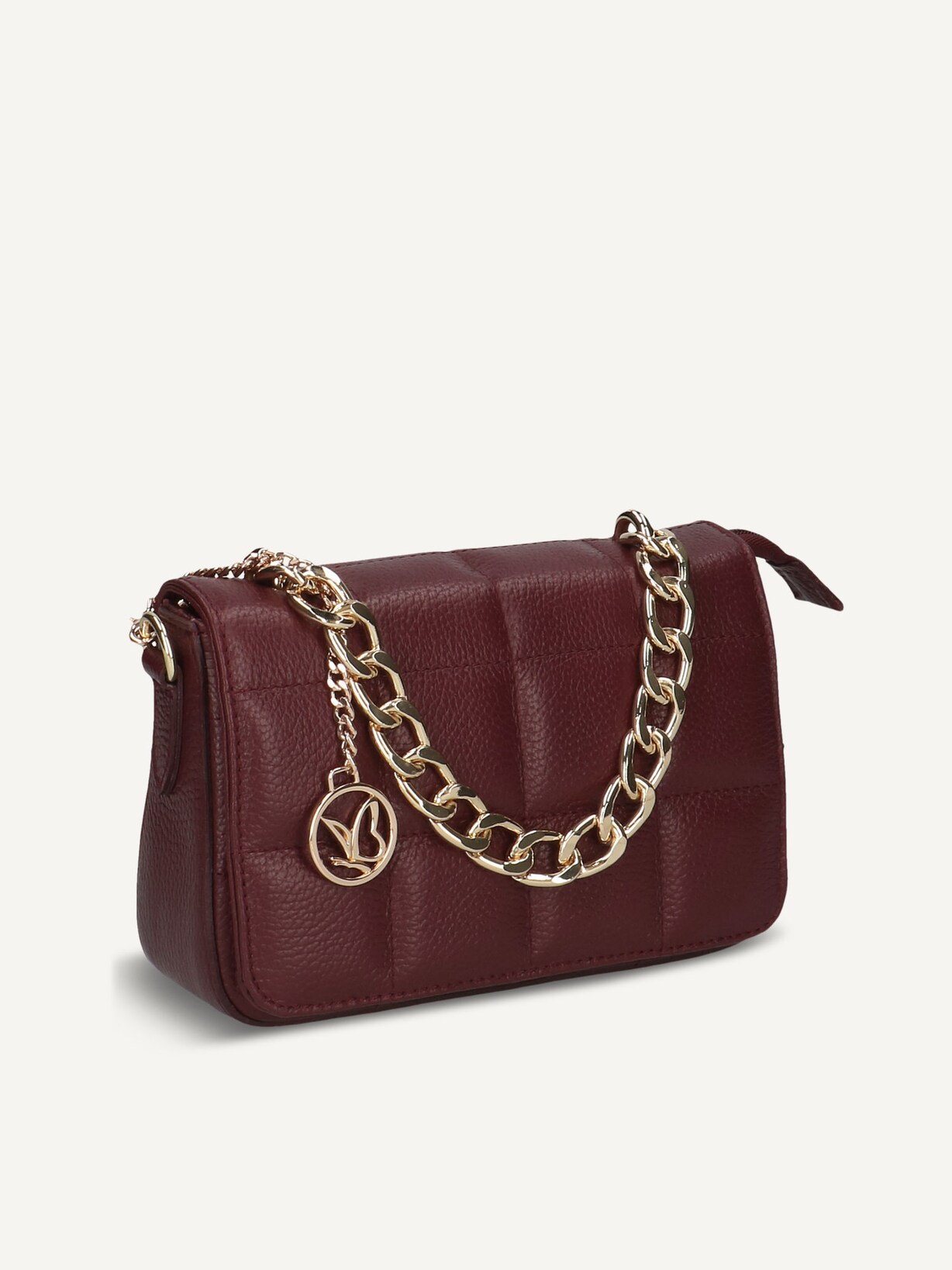 Caprice, Sac à main en cuir - rouge BORDEAUX NAPPA, image 2 sur 4