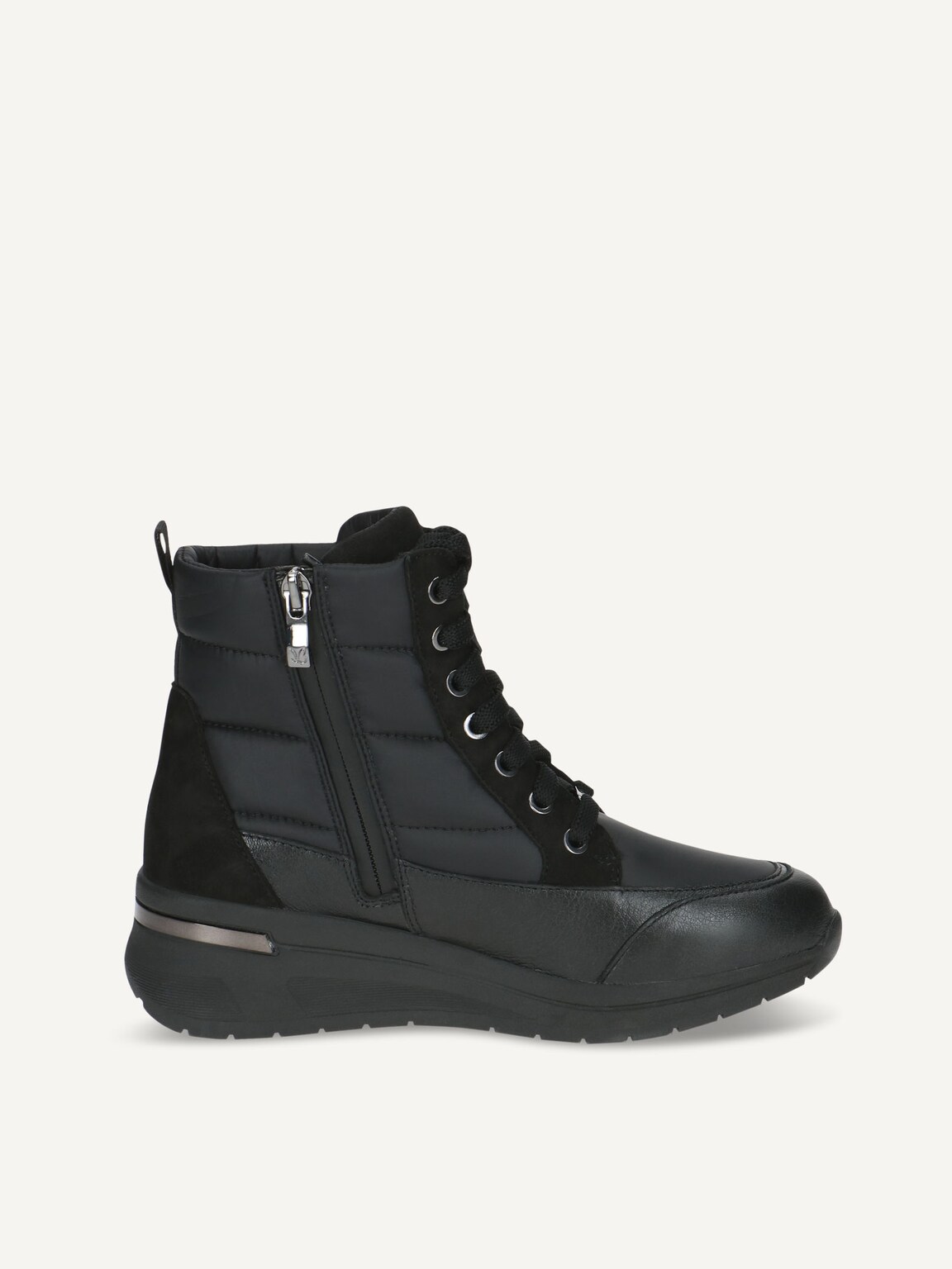 Caprice, Bootie - black warm lining BLACK COMB, image 3 of 5