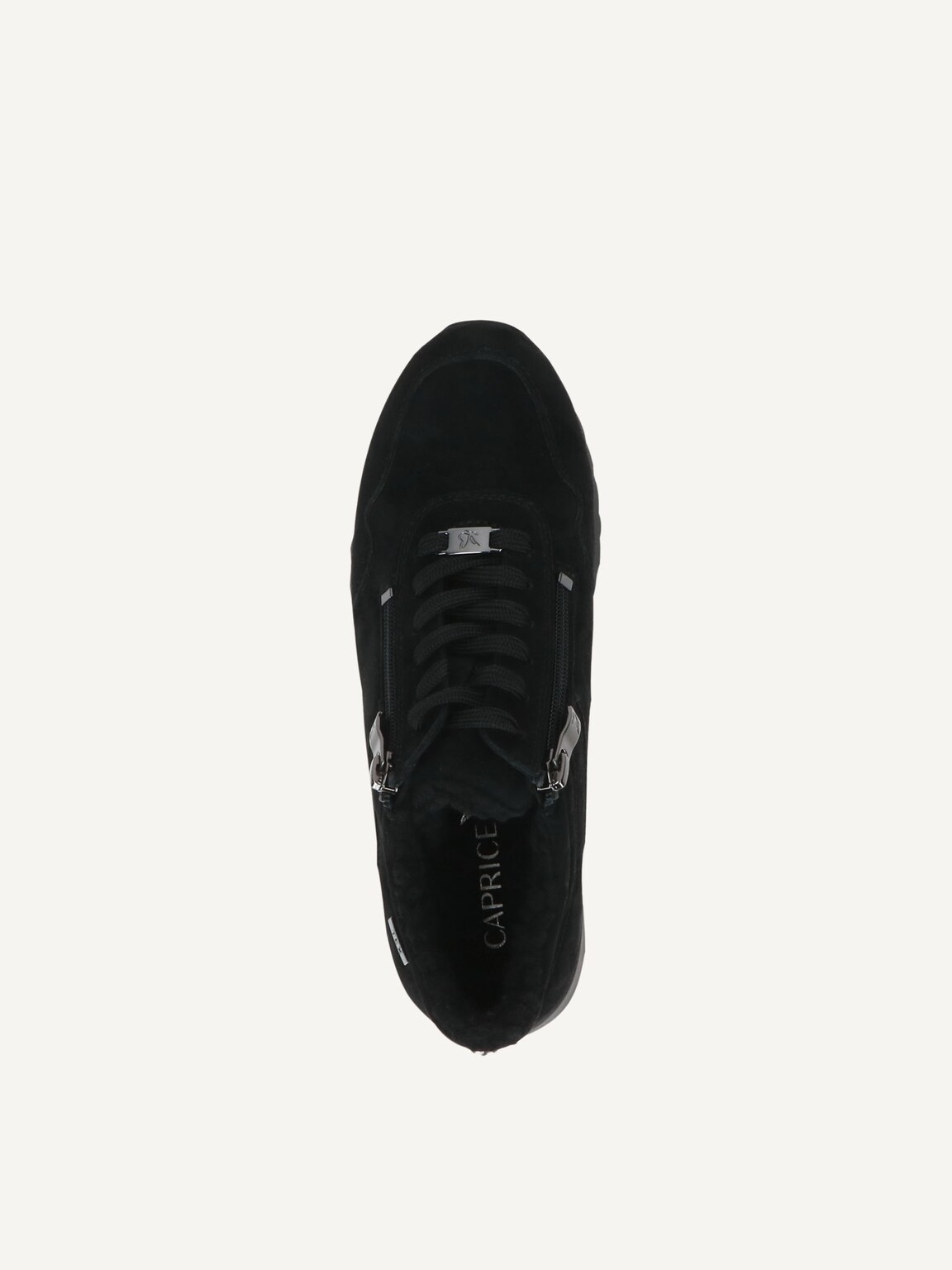 Caprice, Leather Sneaker - black warm lining BLACK SUEDE, image 5 of 5