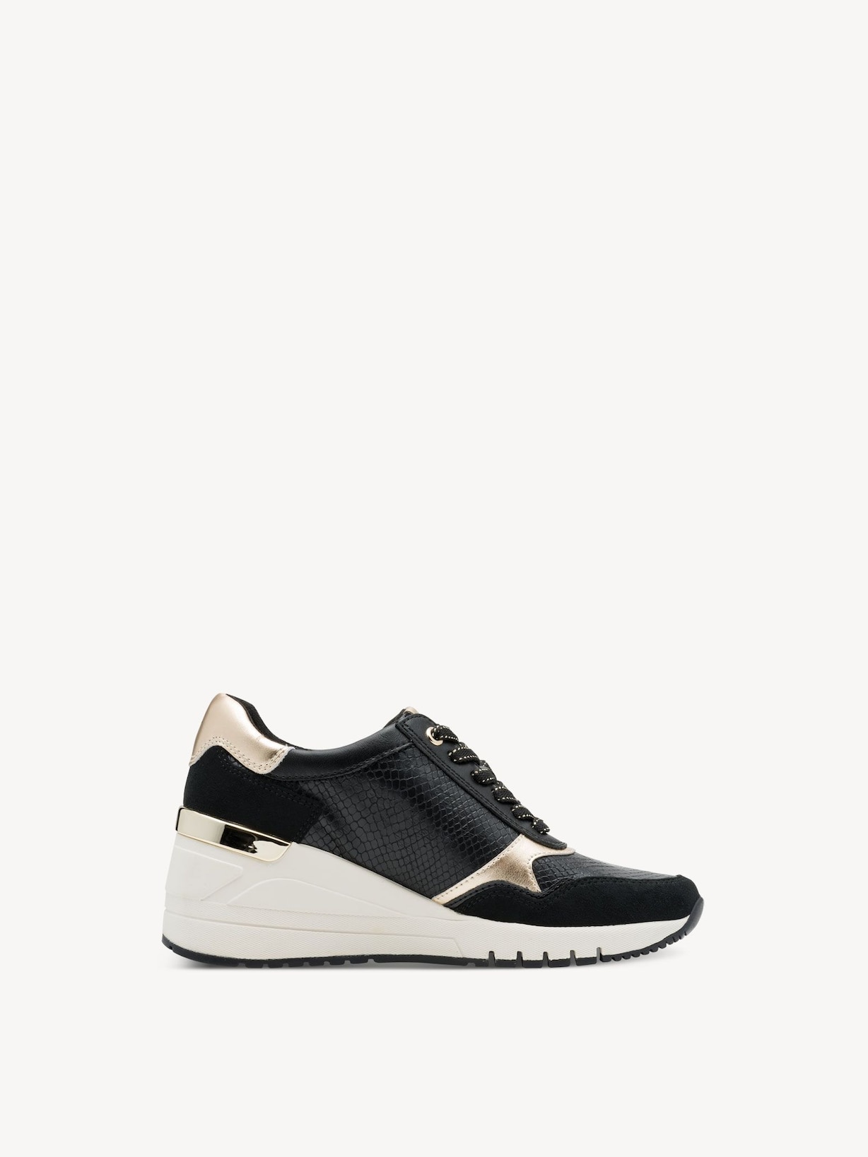 Marco Tozzi, Sneaker - schwarz BLACK/GOLD, Bild 7 von 7