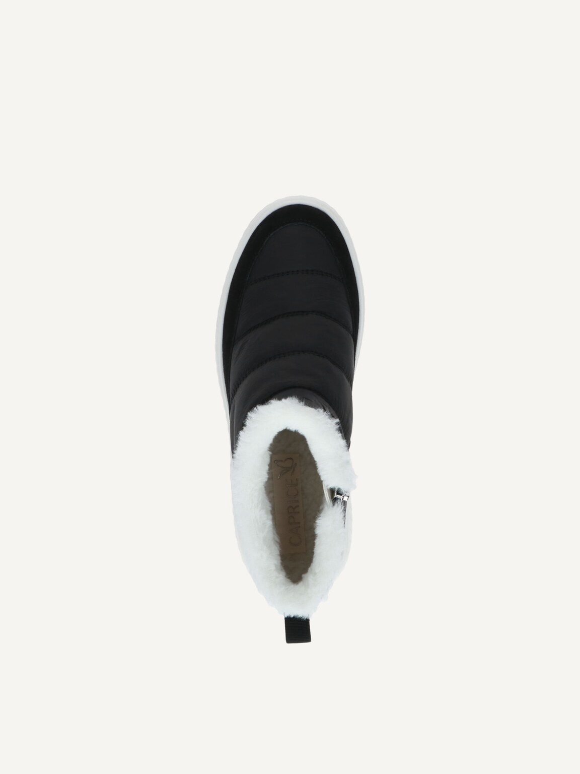 Caprice, Bootie - black warm lining BLACK COMB, image 5 of 5