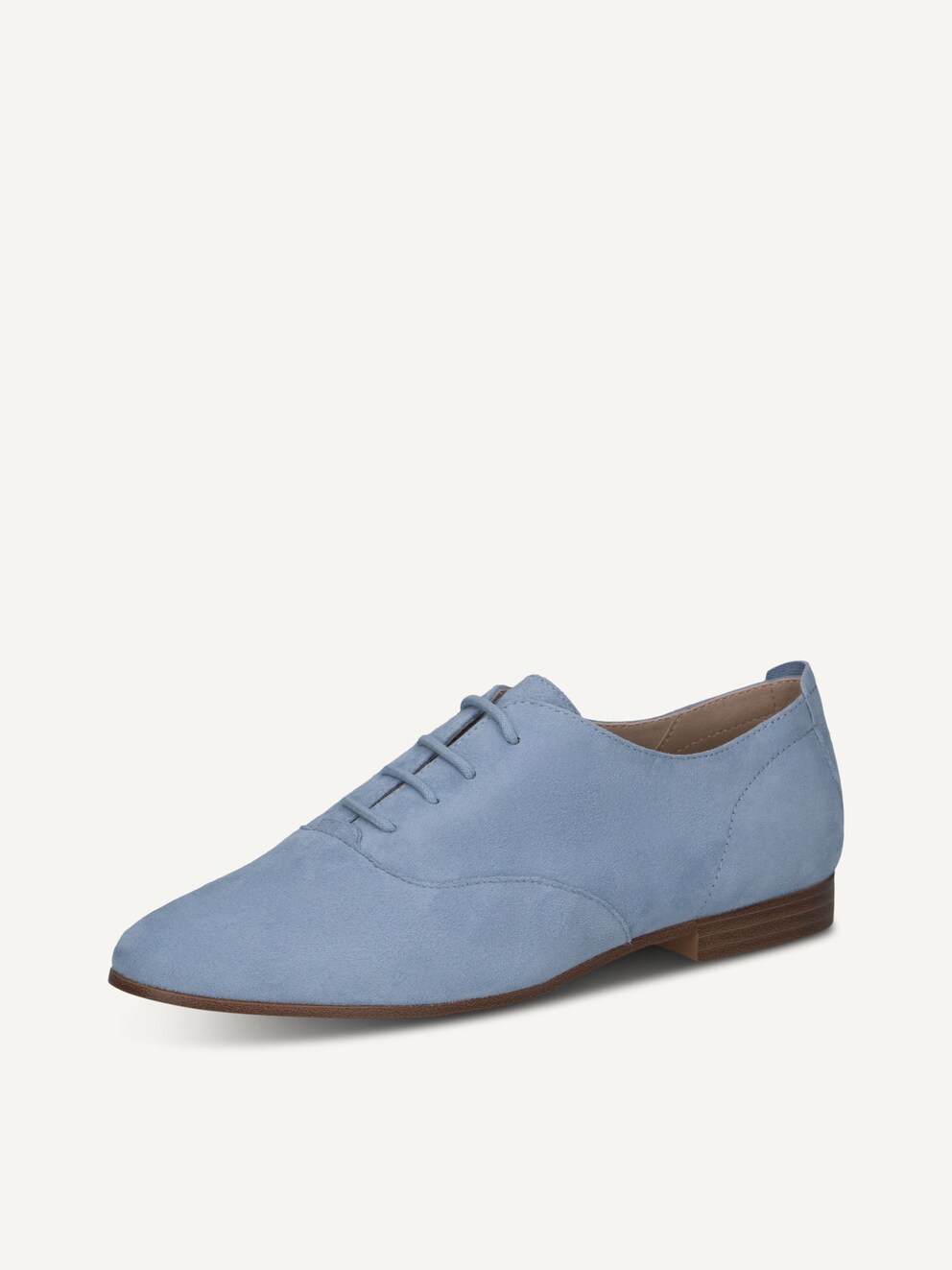 Caprice, Leather Low shoes - blue BLUE SUEDE, image 1 of 6