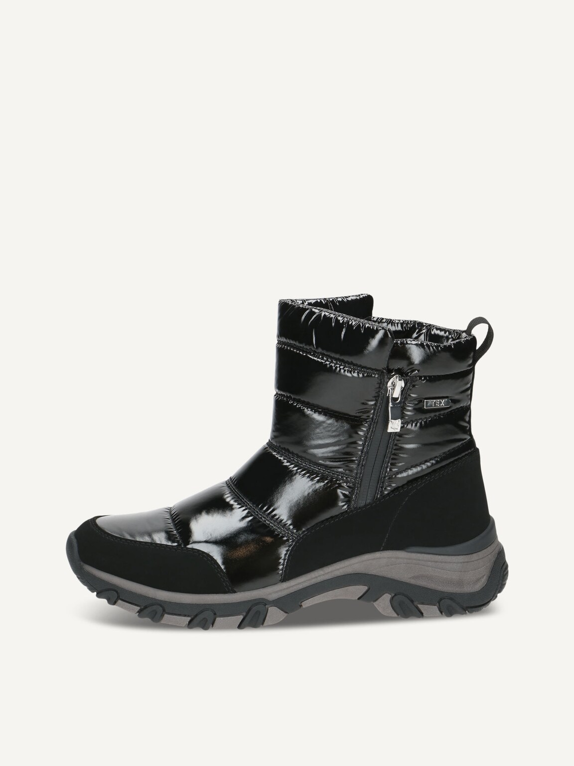 Caprice, Bootie - black warm lining BLACK COMB, image 2 of 5