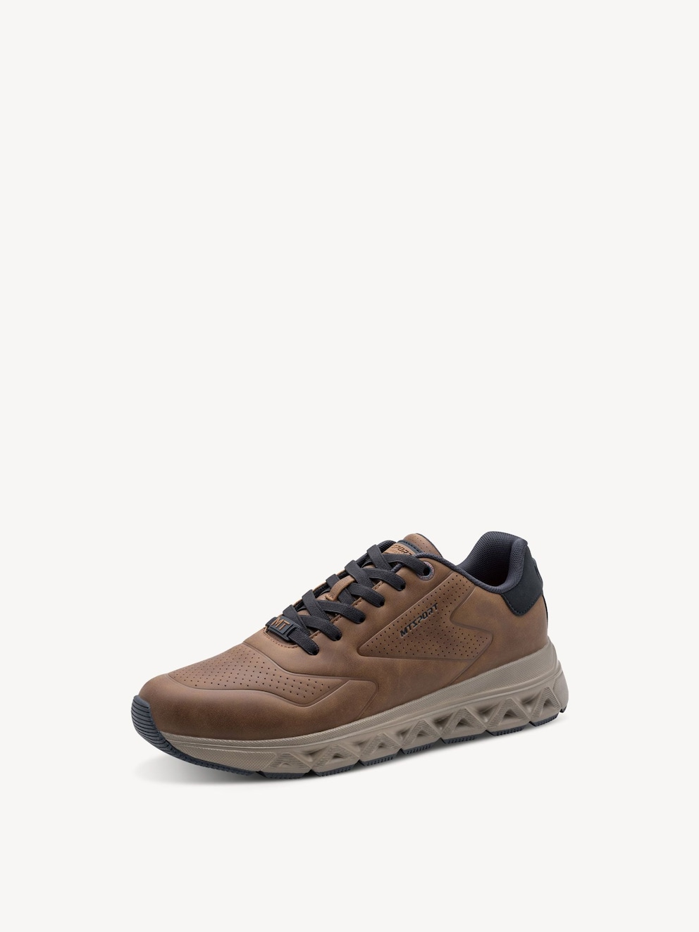 Marco Tozzi, Sneaker - brown COGNAC COMB, image 2 of 6