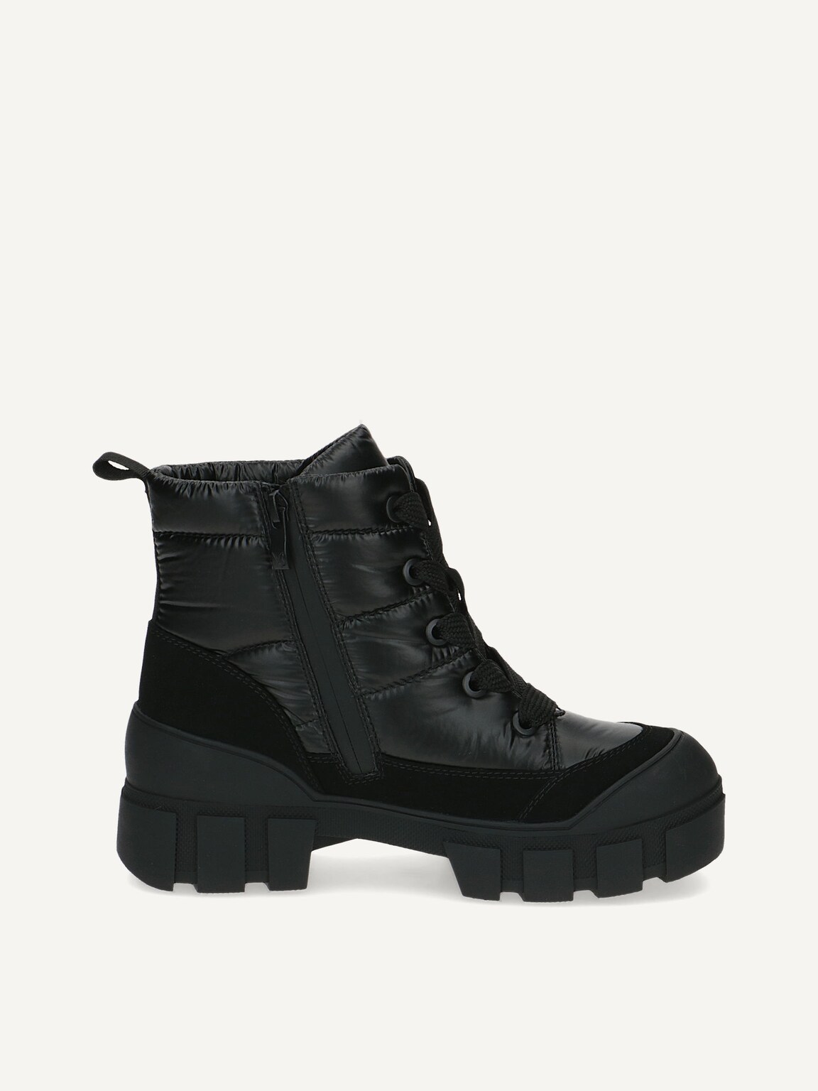 Caprice, Bootie - black warm lining BLACK COMB, image 3 of 5