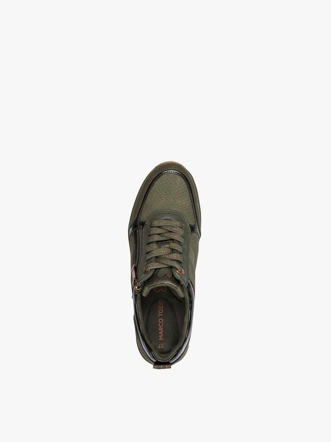 Marco Tozzi, Sneaker - kaki KHAKI COMB, immagine 3 di 6