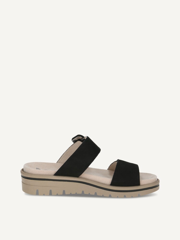 Caprice, Mule en cuir - noir BLACK NUBUC, image 3 sur 5