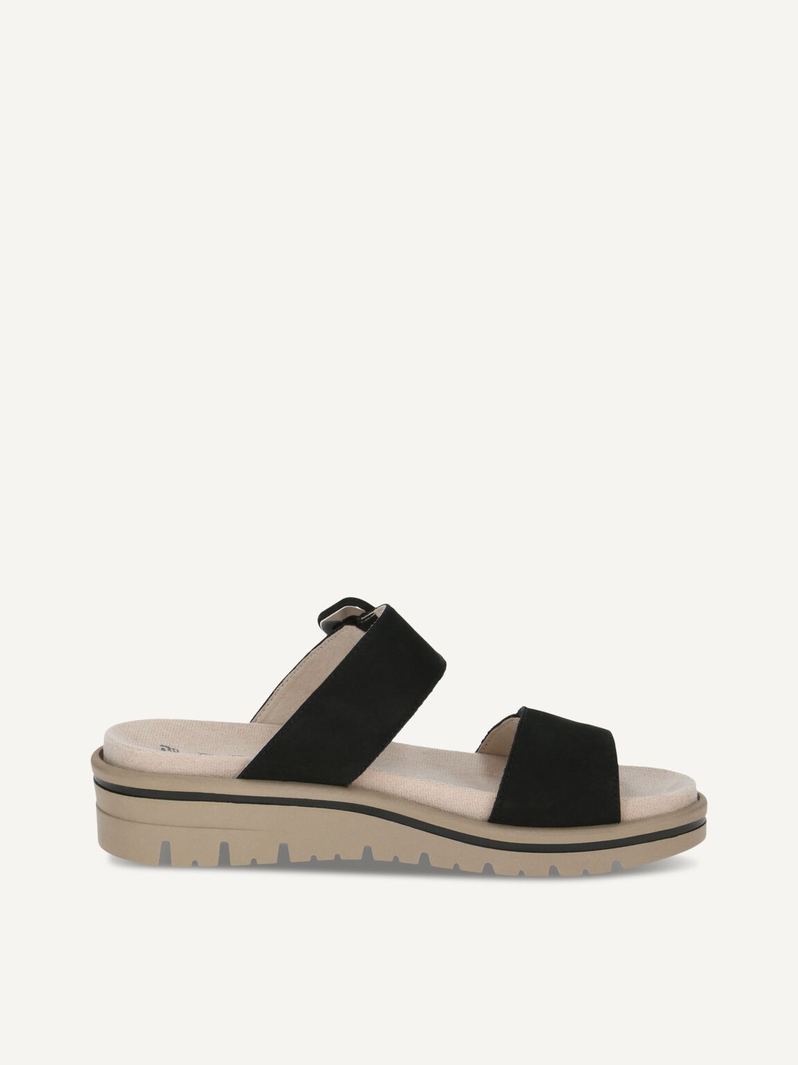 Caprice, Leather Mule - black BLACK NUBUC, image 3 of 5