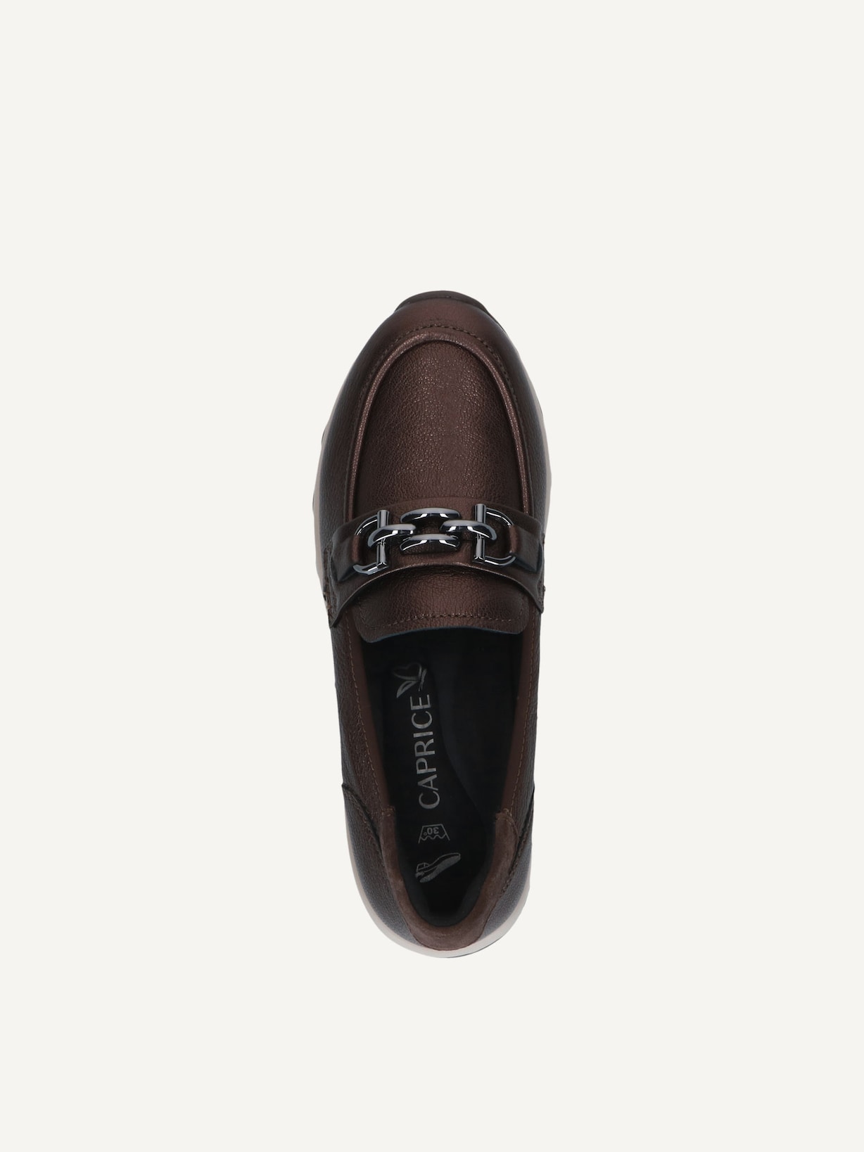 Caprice, Lederslipper - braun DK BROWN MET, Bild 5 von 6