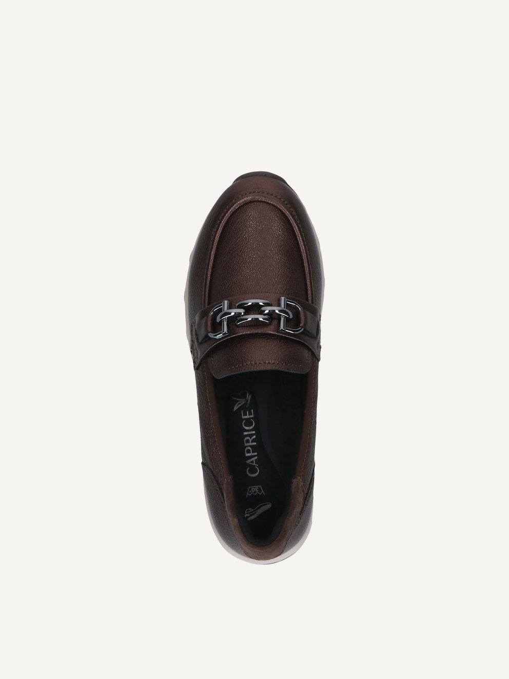 Caprice, Lederslipper - braun DK BROWN MET, Bild 5 von 6
