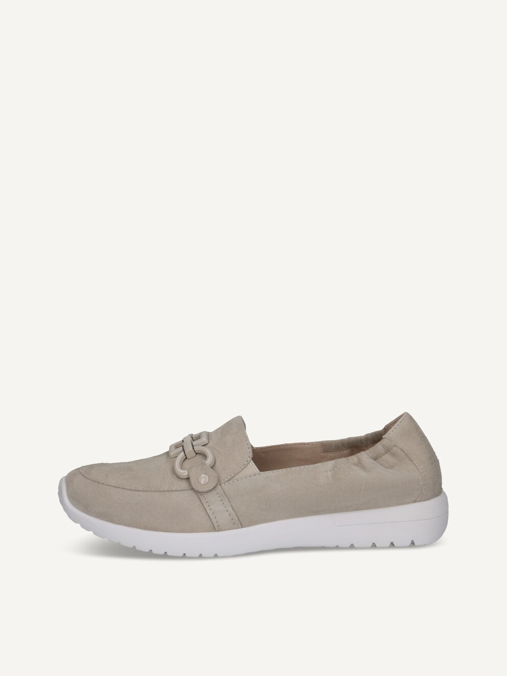 Caprice, Slipper en cuir - gris LT.GREY SUEDE, image 1 sur 5