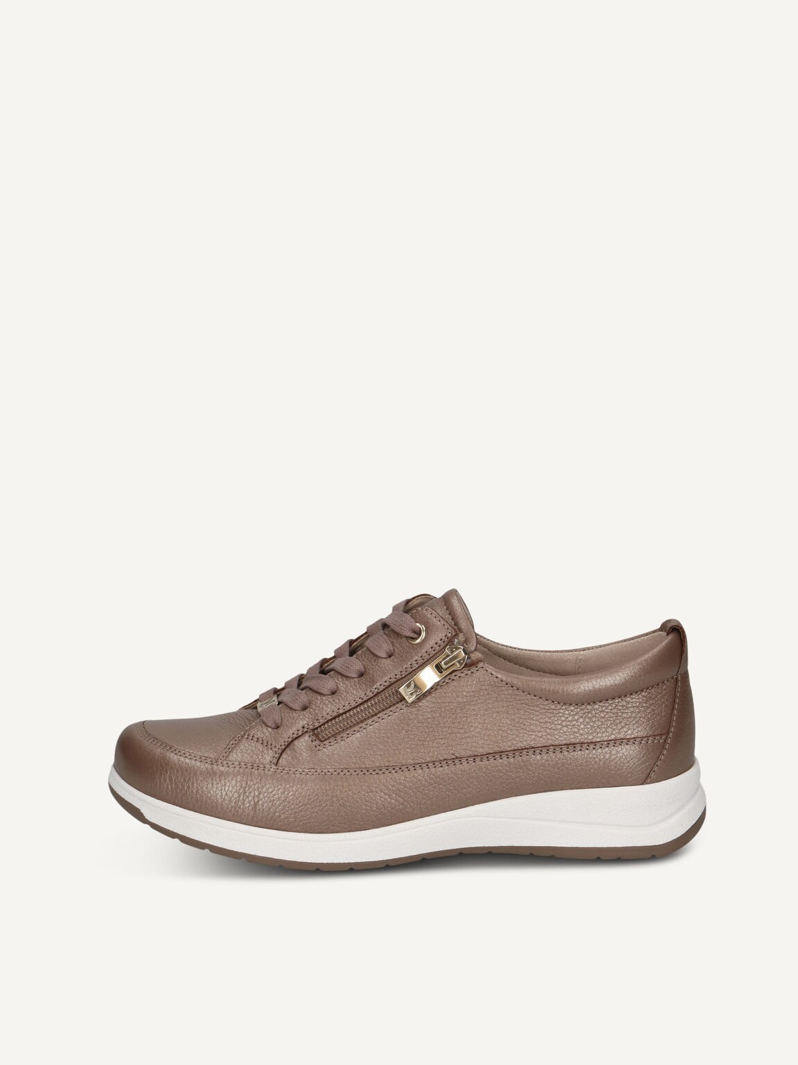 Caprice, Leather Low shoes - brown TAUPE PERLATO, image 5 of 11
