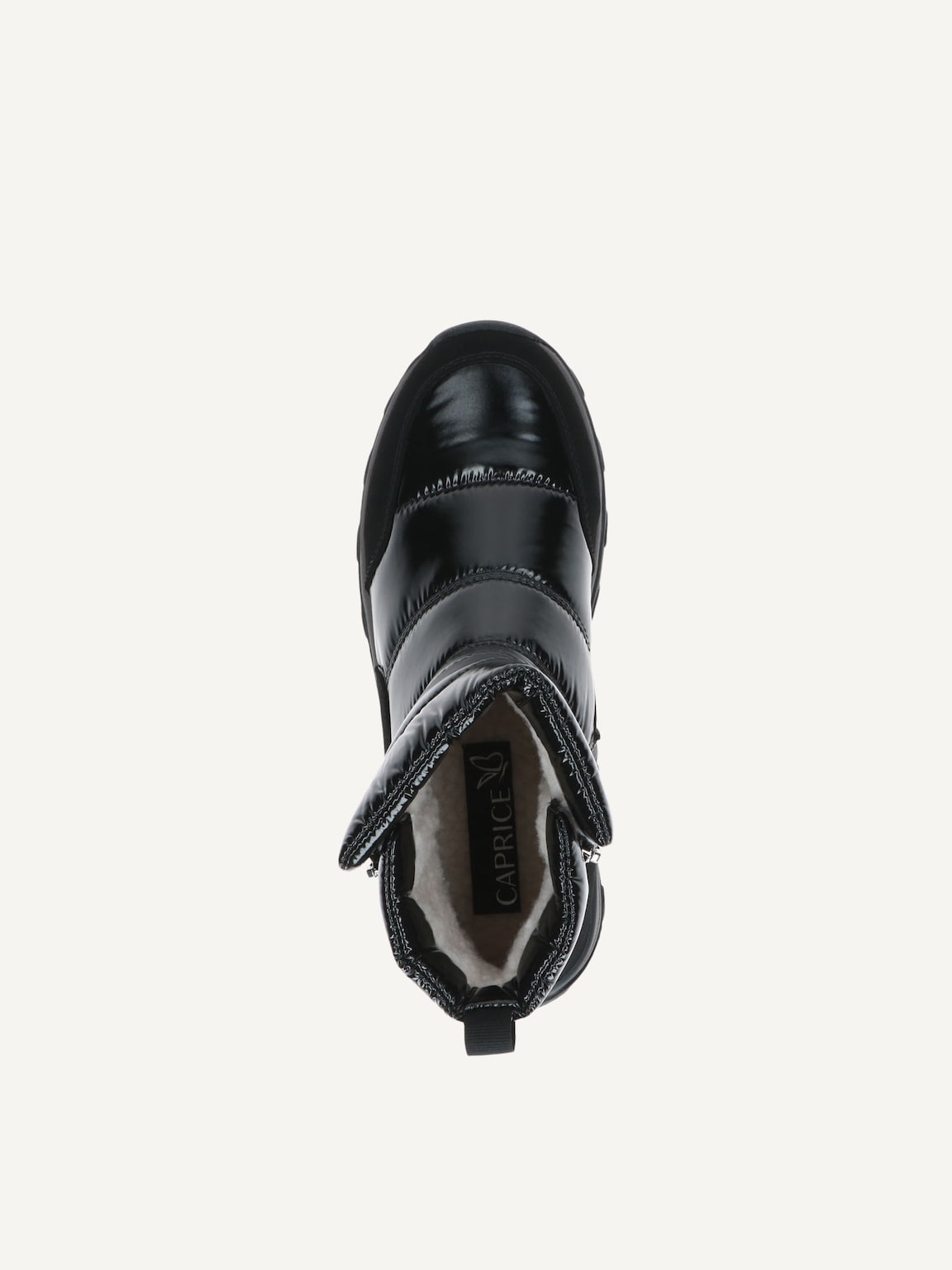 Caprice, Bootie - black warm lining BLACK COMB, image 5 of 5
