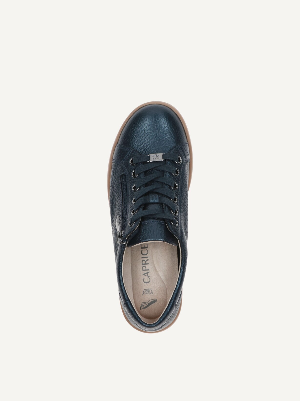 Caprice, Basket en cuir - bleu OCEAN PER.DEER, image 4 sur 5