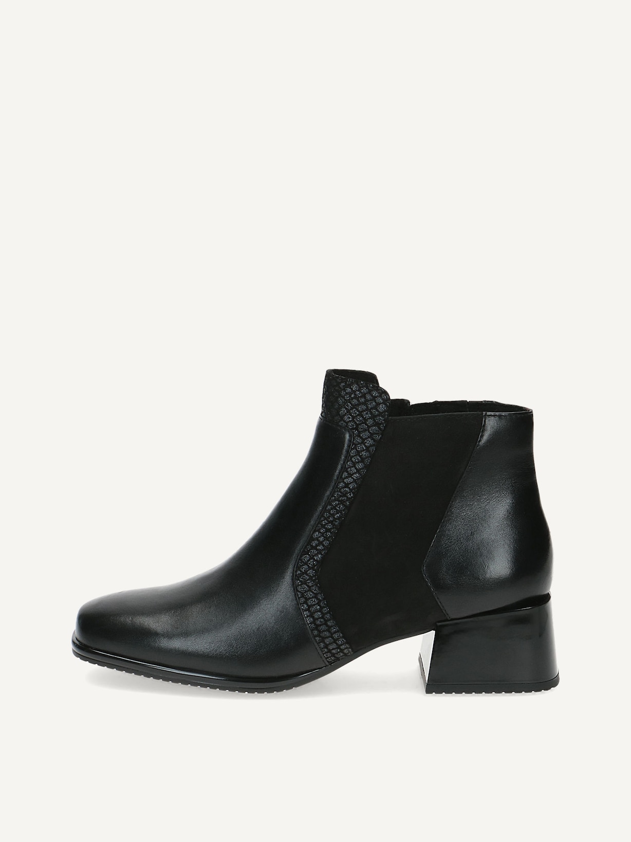 Caprice, Bottine en cuir - noir BLACK COMB, image 1 sur 5