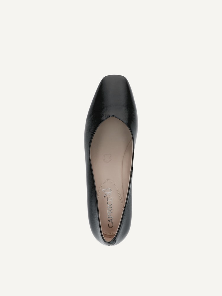 Caprice, Escarpin en cuir - noir BLACK NAPLAK, image 4 sur 5