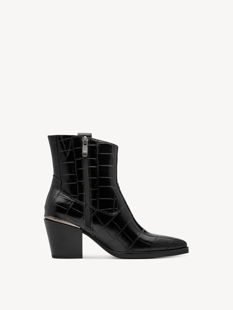 Marco Tozzi, Bootie - black, BLACK CROCO, Image 6 of 6
