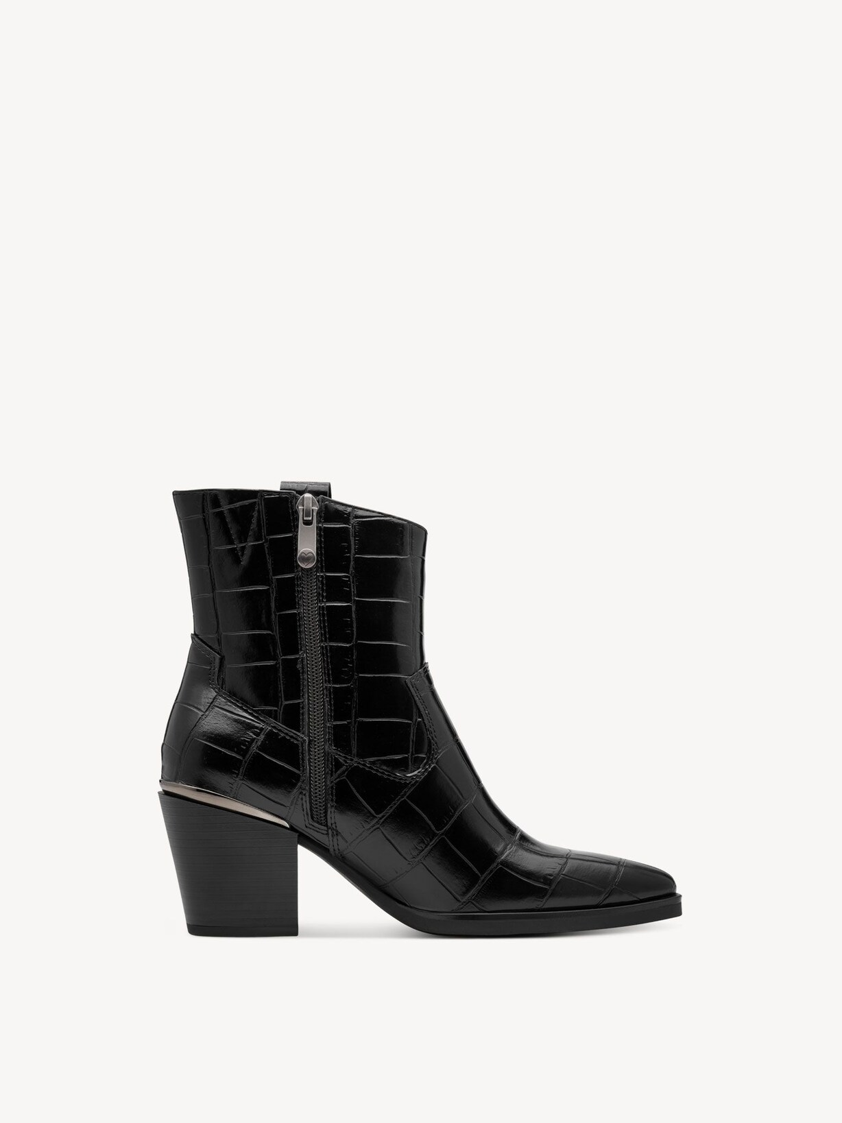 Marco Tozzi, Bottine - noir BLACK CROCO, image 6 sur 6