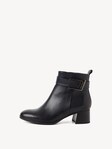 Ausgewählt, Marco Tozzi, Lederstiefelette - blau DK.NAVY