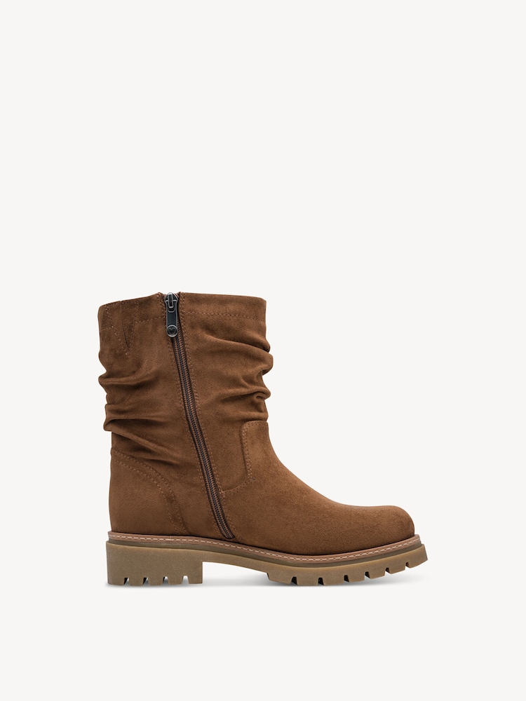 Marco Tozzi, Bootie - brown warm lining, CARAMEL, Image 6 of 6