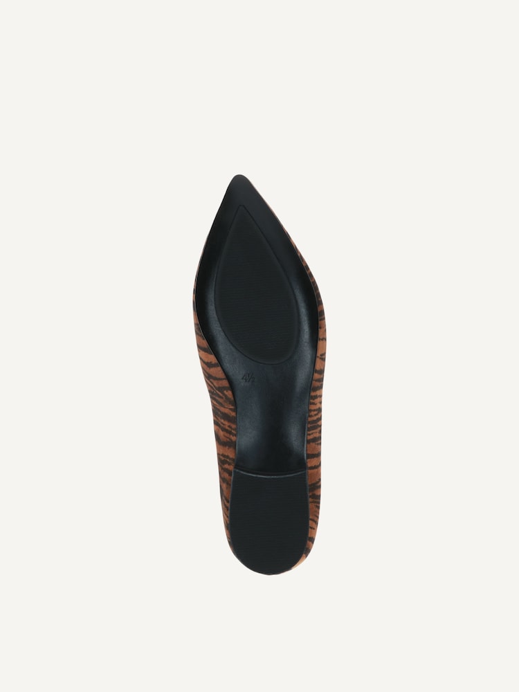 Caprice, Ballerine en cuir - orange ORANGE TIGER, image 5 sur 5