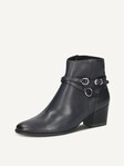 Selected, Caprice, Leather Bootie - blue OCEAN NAPPA