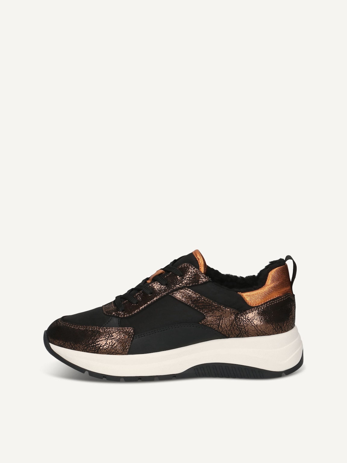 Caprice, Sneaker - metallic BLACK/BRONCE, image 2 of 5