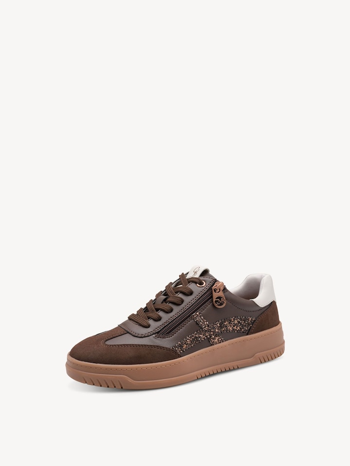 Marco Tozzi, Sportowe - brązowy CHOCO COMB