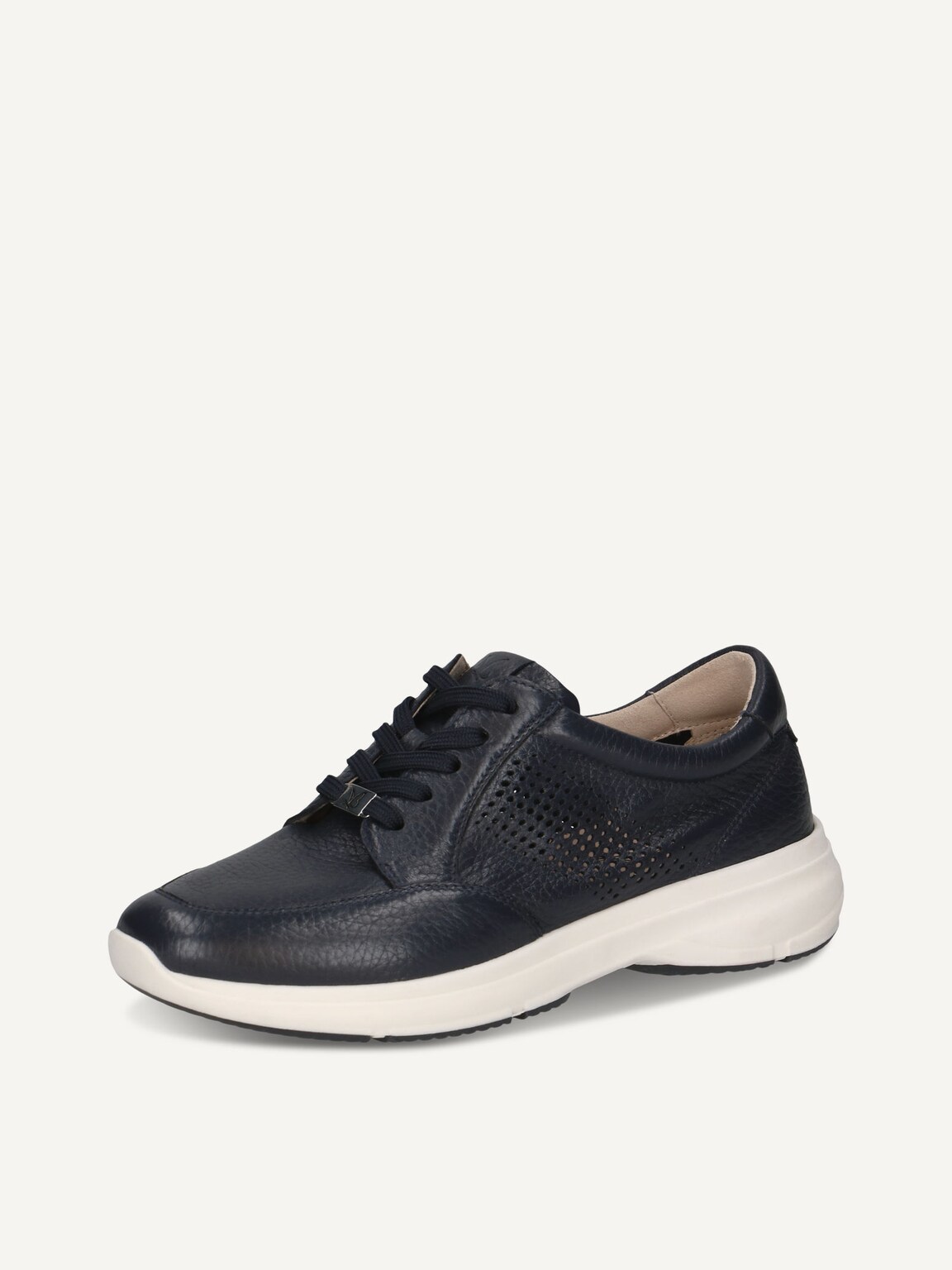 Caprice, Leather Sneaker - blue OCEAN DEER, image 1 of 6
