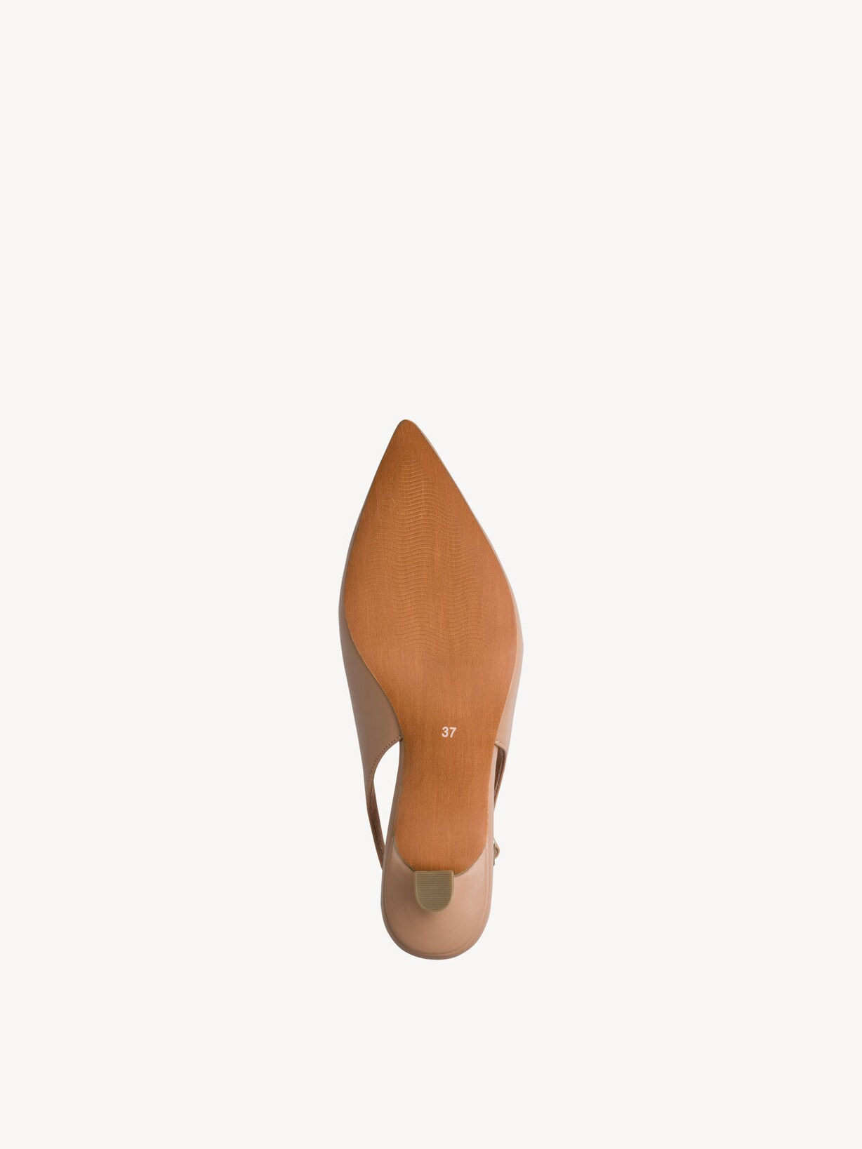 Marco Tozzi, Læder slingpumps - rosa NUDE, billede 3 af 7