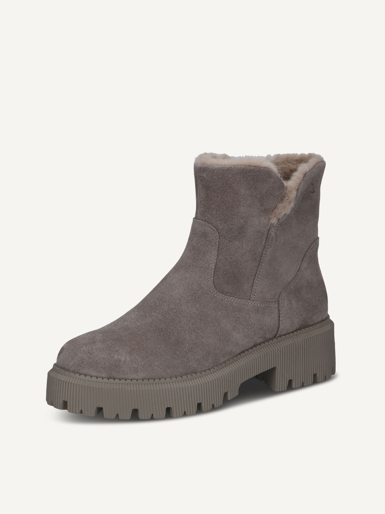 Caprice, Lederstiefelette - braun TAUPE SUEDE, Bild 2 von 5