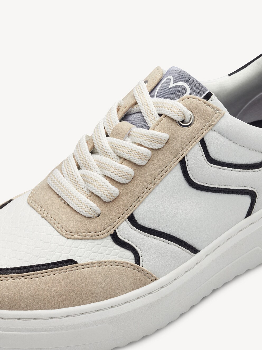 Marco Tozzi, Sneaker - weiß WHITE/BLACK, Bild 4 von 6