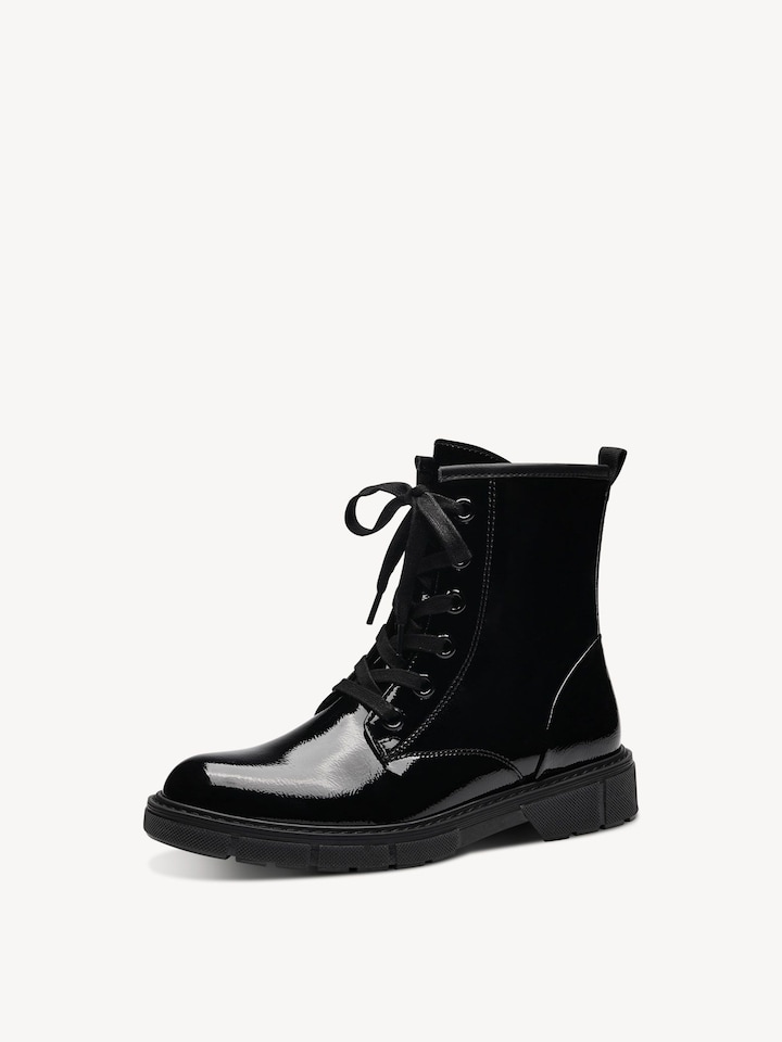 Marco Tozzi, Enkellaarsje - zwart BLACK PATENT