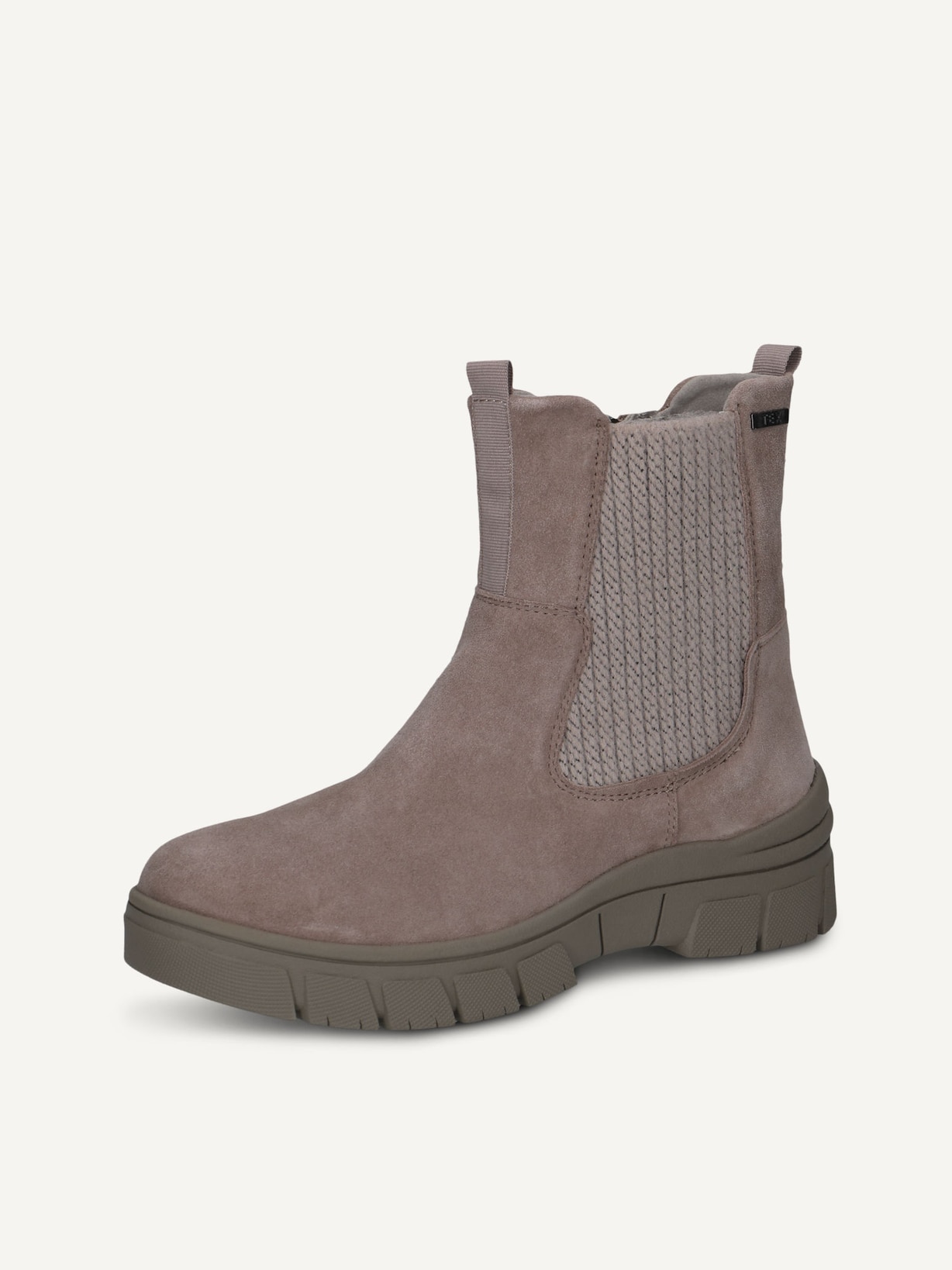 Caprice, Bottine en cuir - marron TAUPE SUEDE, image 2 sur 5