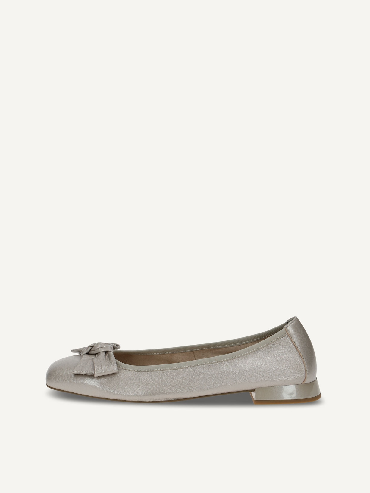 Caprice, Ballerine en cuir - gris STONE PER.DEER, image 1 sur 5