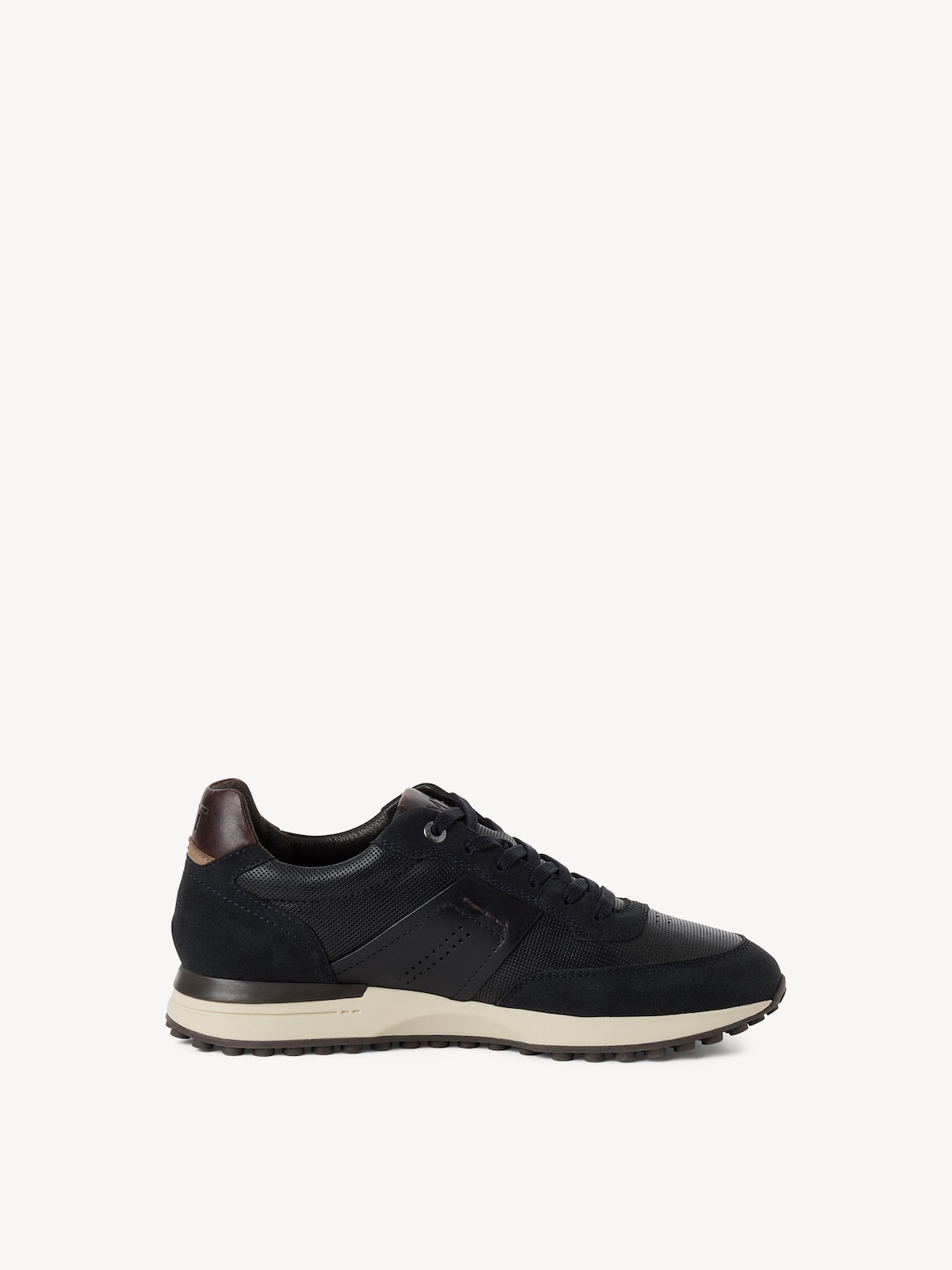 Marco Tozzi, Leather Sneaker - blue NAVY COMB, image 6 of 6