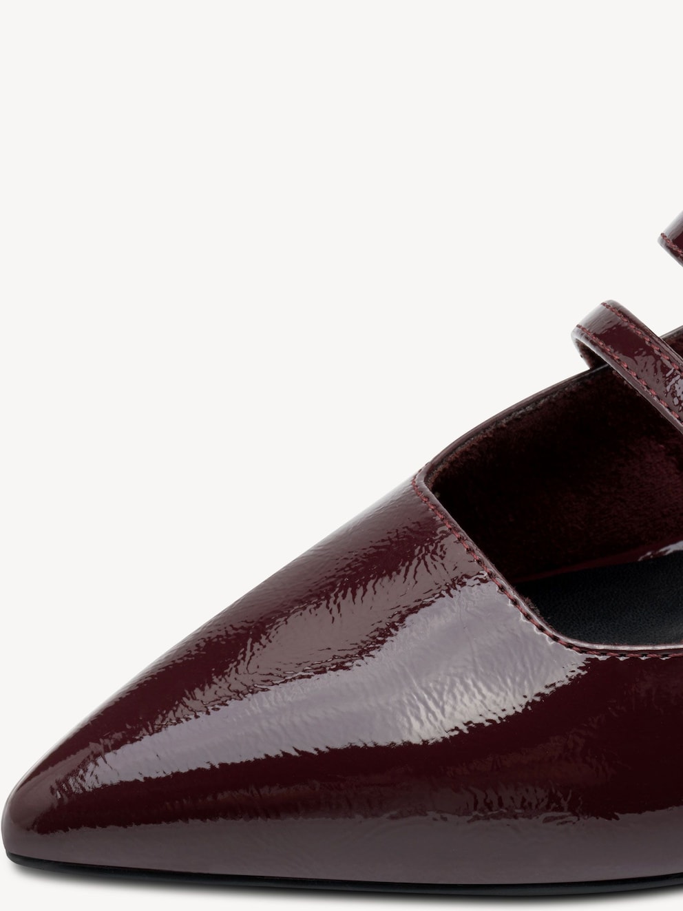 Marco Tozzi, Pumps - rød BORDEAUX PAT., billede 4 af 6