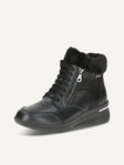 Not selected, Caprice, Bootie - black warm lining BLACK COMB