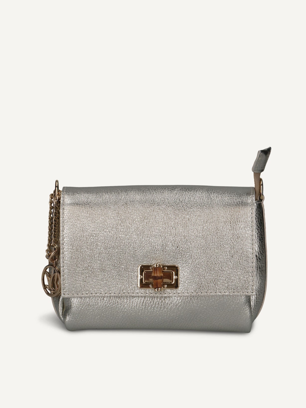 Caprice, Sac en cuir - métallique PLATIN METAL., image 1 sur 3