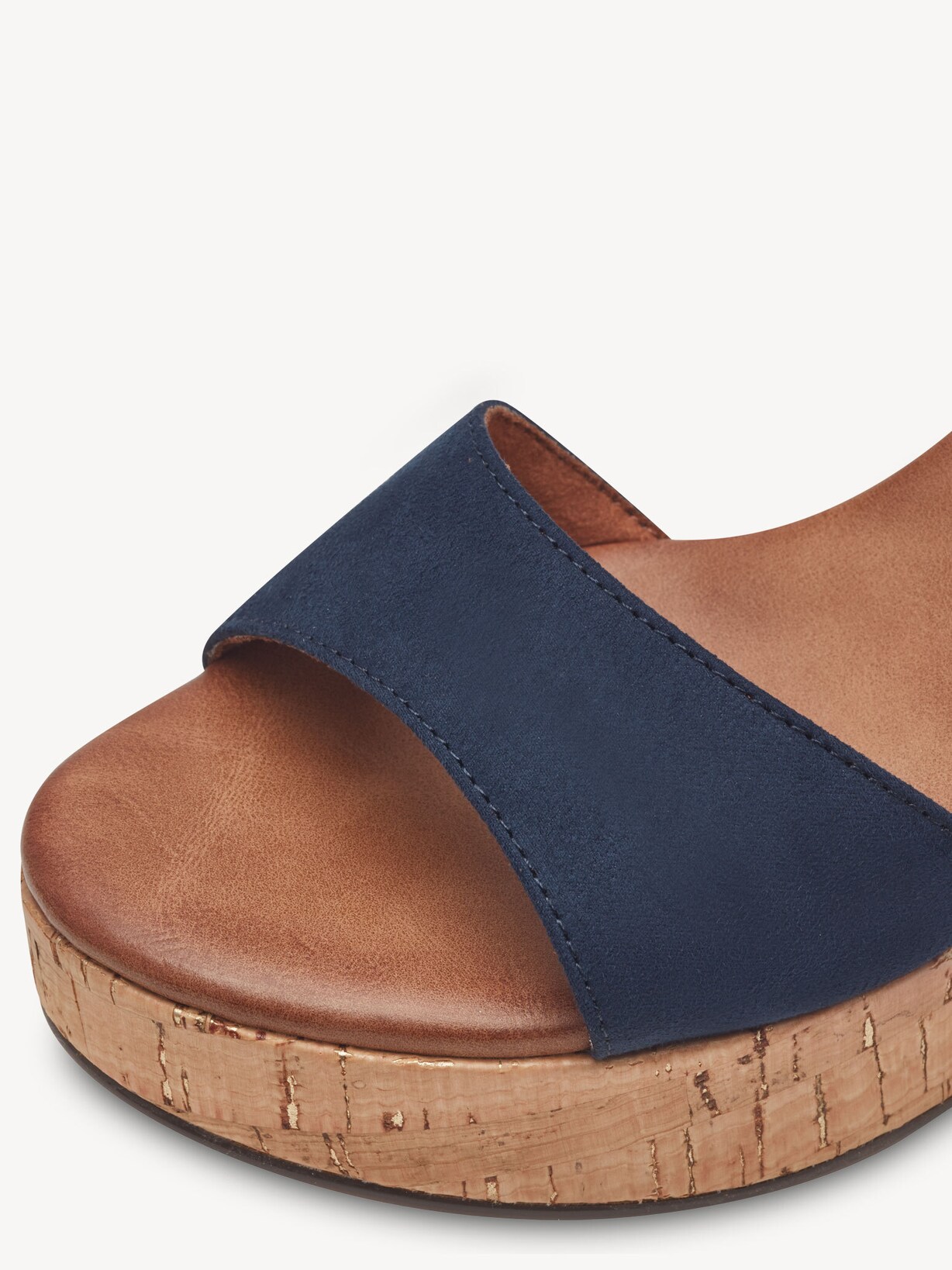 Marco Tozzi, Sandály - modrá NAVY COMB, obrázek 4 z 6
