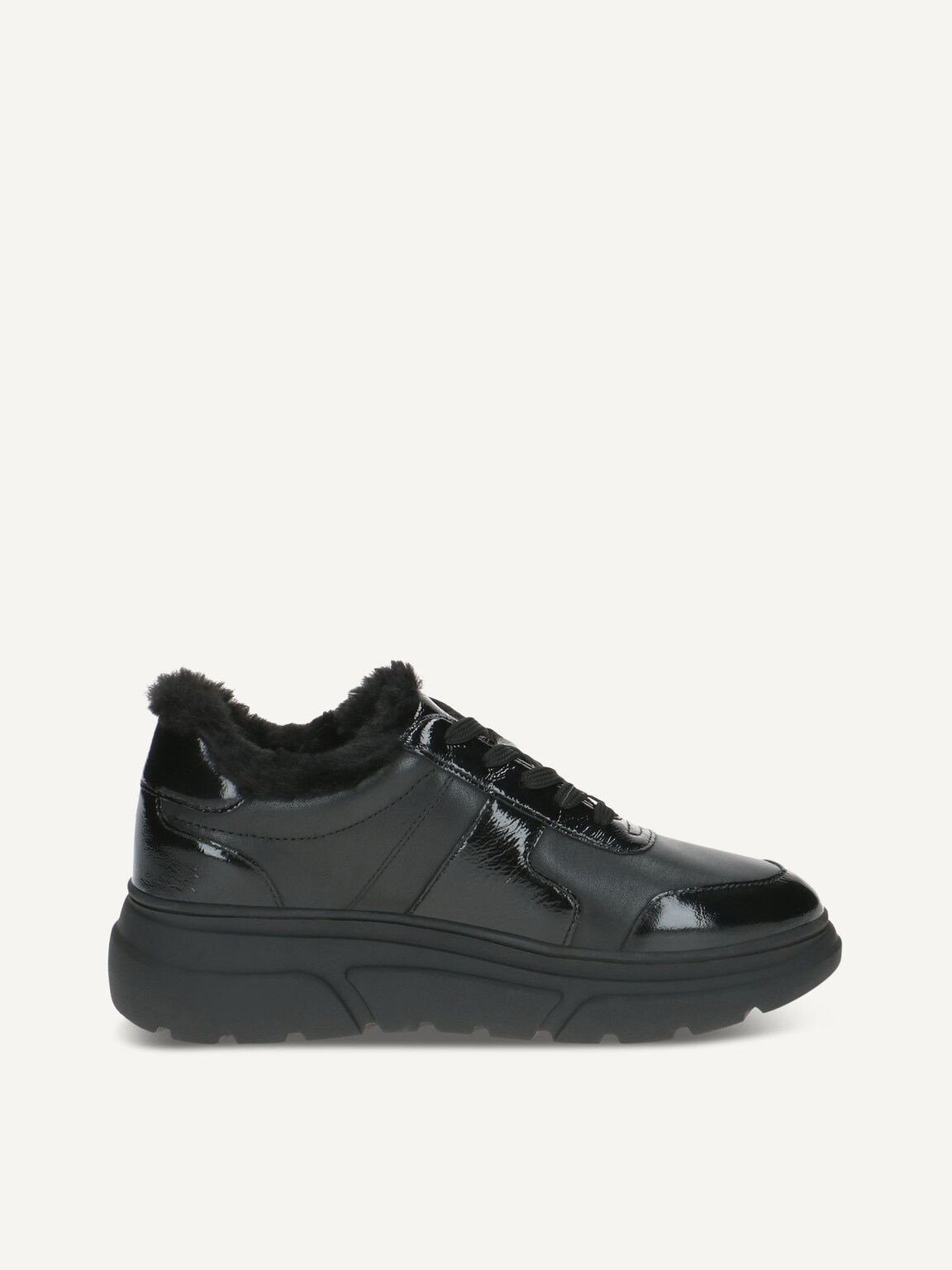 Caprice, Leather Sneaker - black BLACK COMB, image 3 of 5