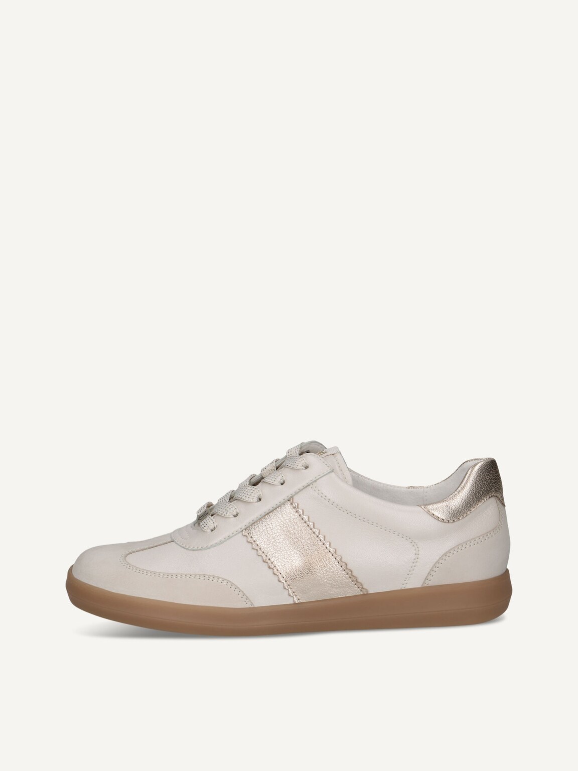 Caprice, Leather Sneaker - white SNOW COMB, image 2 of 5