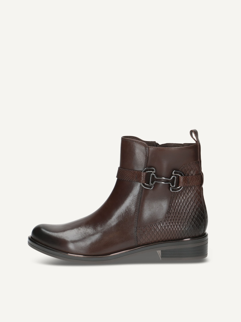 Caprice, Bottine en cuir - marron DK BROWN COMB, image 1 sur 5