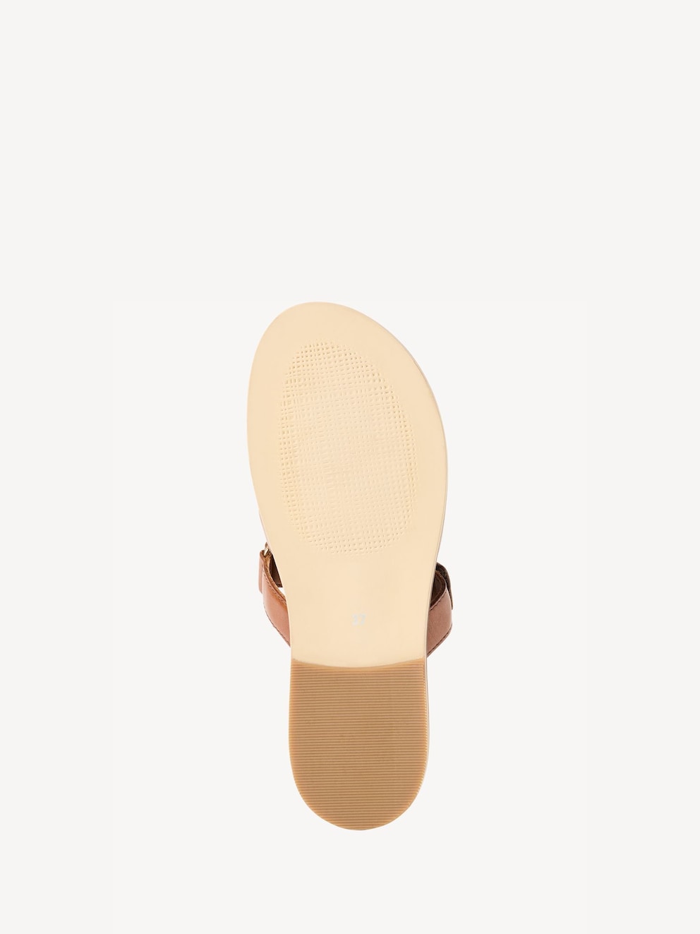 Marco Tozzi, Leather Mule - brown COGNAC, image 3 of 6