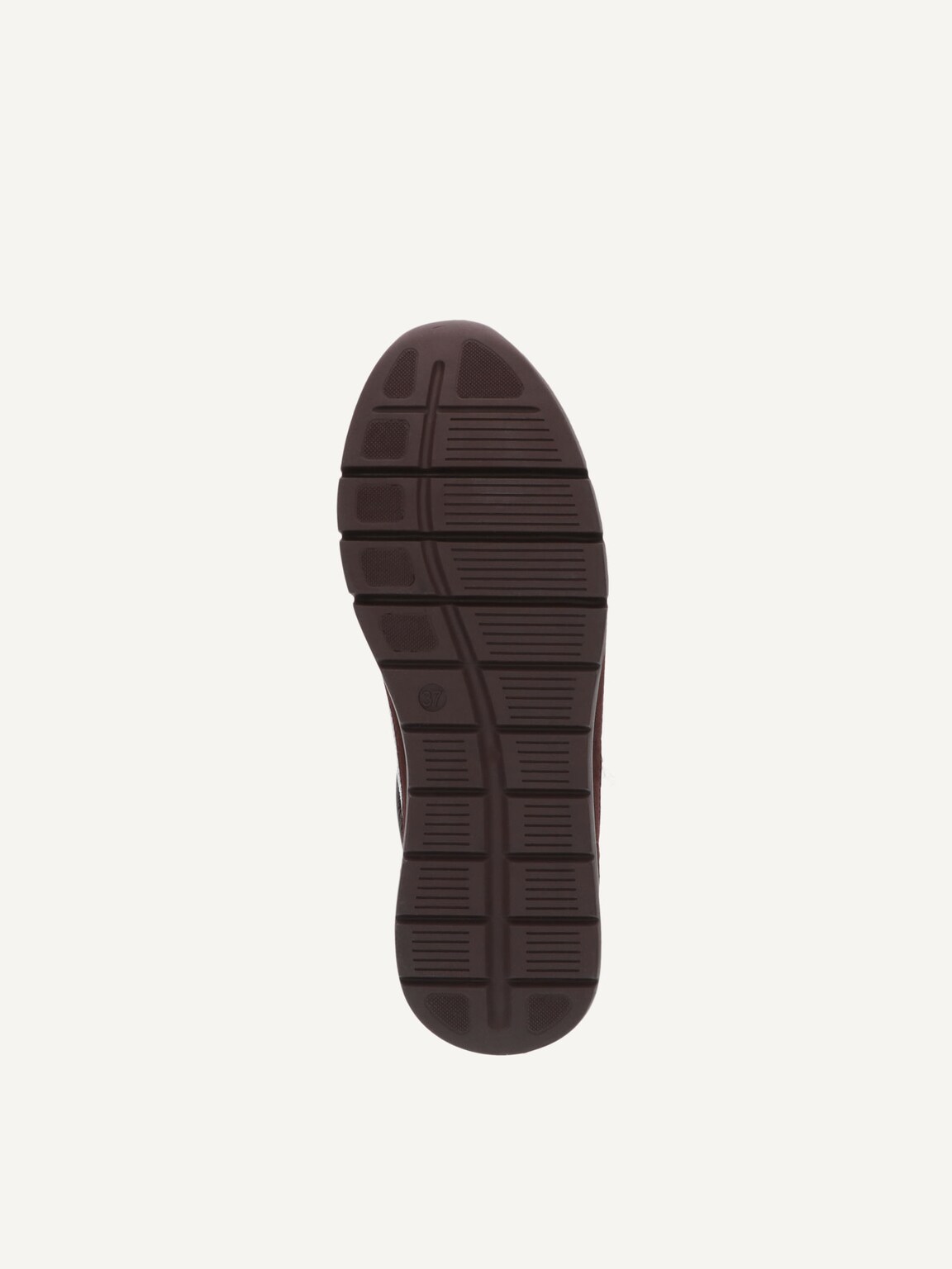 Caprice, Leather Sneaker - red BORDEAUX COMB, image 5 of 6
