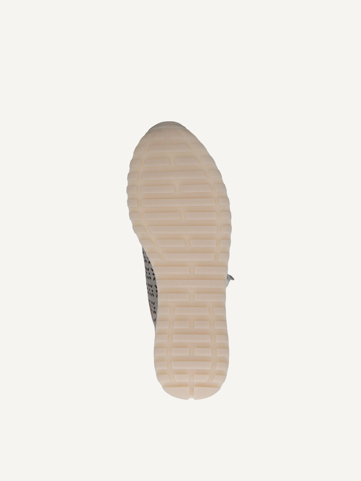 Caprice, Leather Sneaker - metallic PLATIN.MET.CO, image 4 of 5